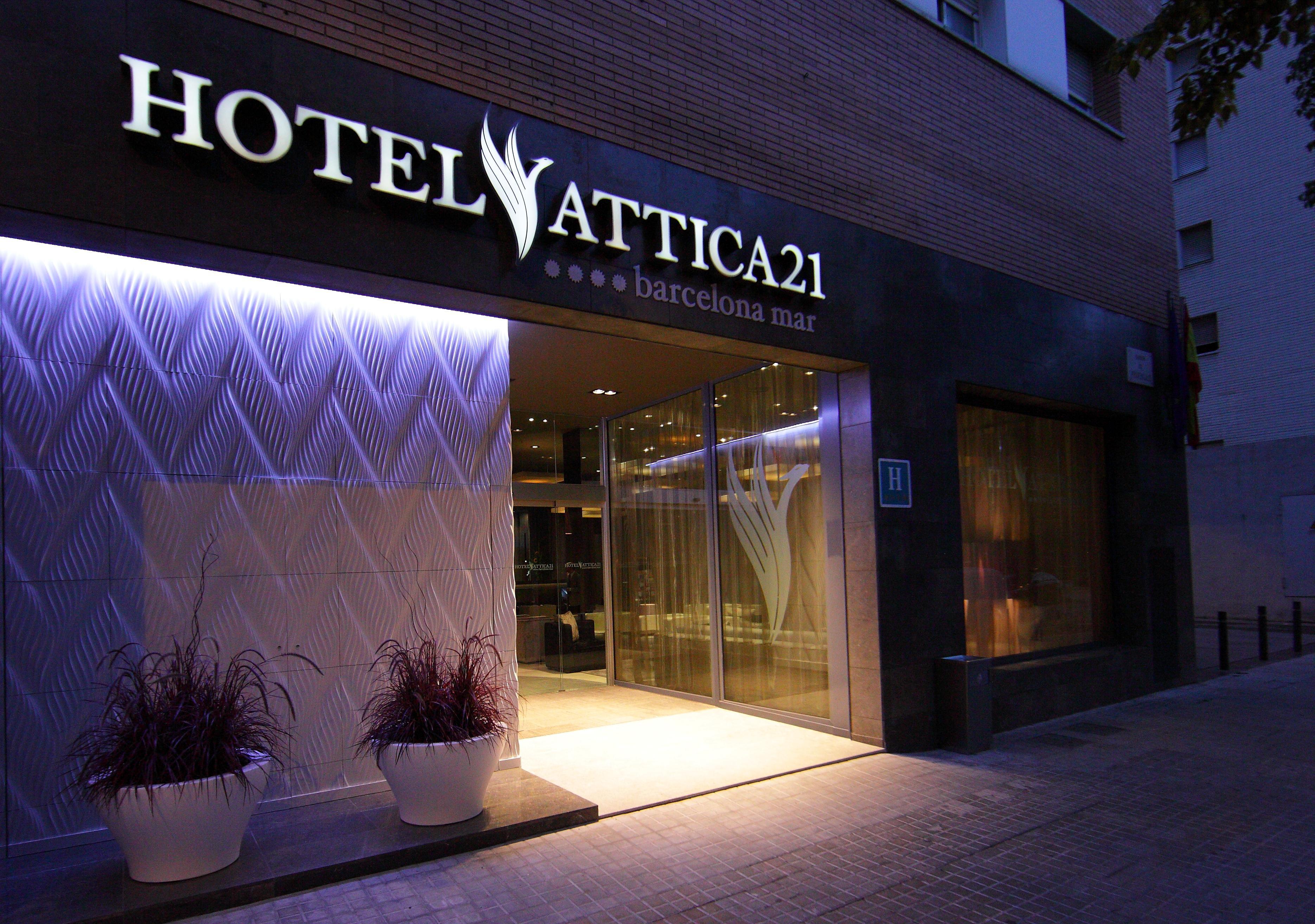 Attica 21 Barcelona Mar Hotell Eksteriør bilde